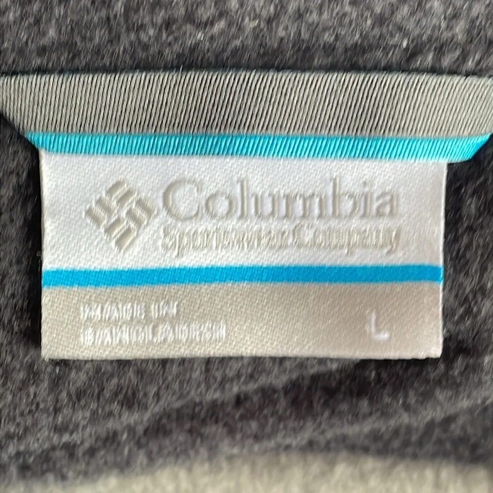 Columbia Two-Tone Black and Gray Jacket